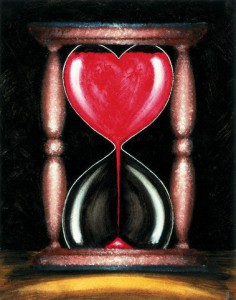 Heart-Shaped Hourglass