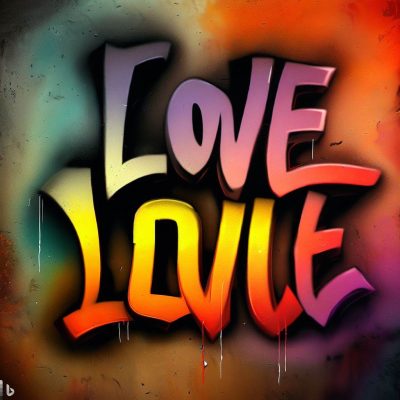 Love en graffiti